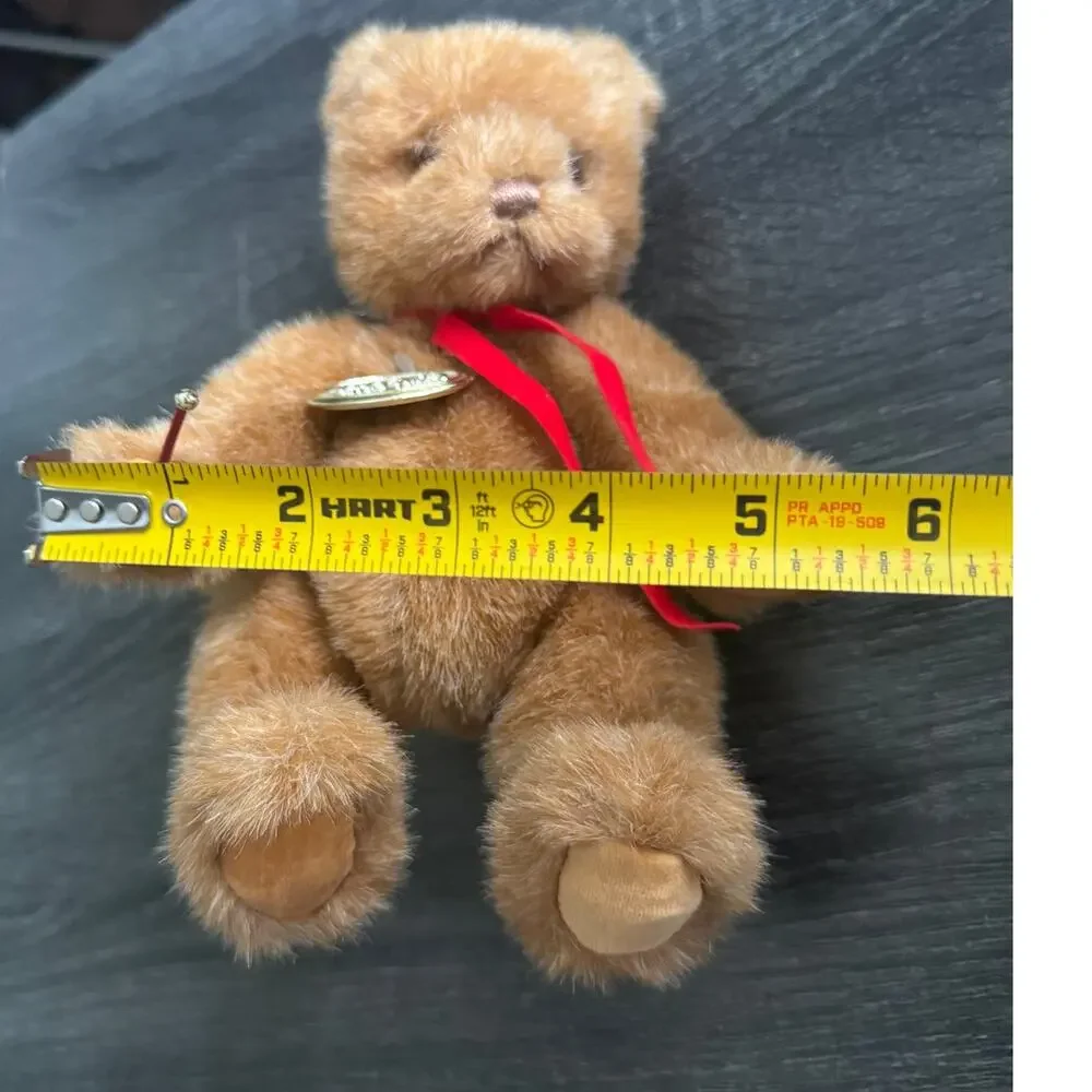Vintage 1989 Gund Light Brown Plush Teddy‎ Bear Holding Wand